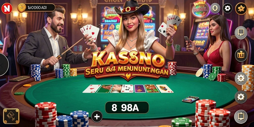Tampilan menarik dan gameplay seru di 898A Kasino.