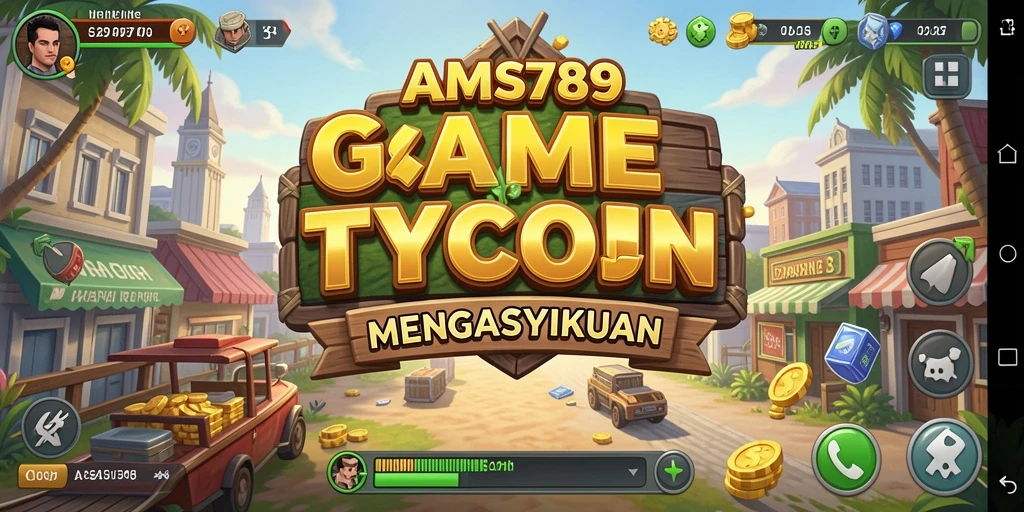 Tampilan gameplay yang menarik dalam AMS789, seru dan penuh tantangan.