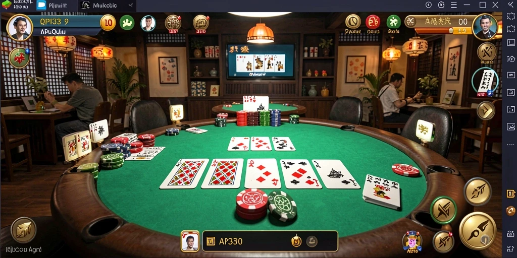 Screenshot gameplay QiuQiu yang seru dan menantang.