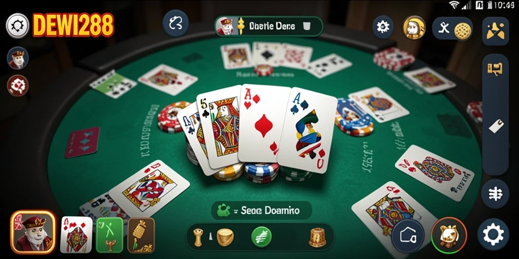 Tampilan gameplay DEWI288 yang menarik dan interaktif.