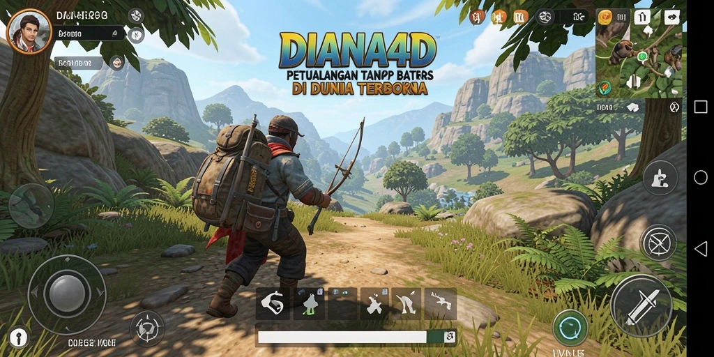 Gameplay Open World yang mengesankan di DIANA4D