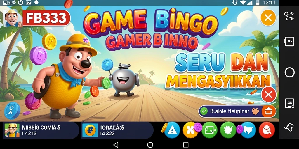 Tampilan gameplay Bingo yang menarik dan interaktif di FB333.