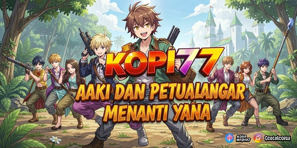Tampilan gameplay KOPI77 yang penuh warna dan dinamis.