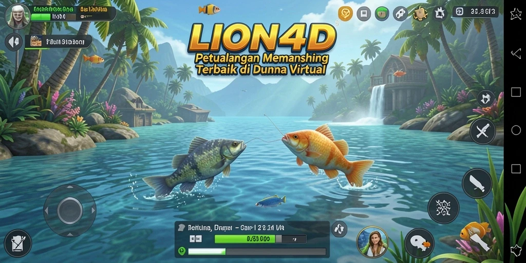 Tangkapan ikan yang menakjubkan di LION4D.