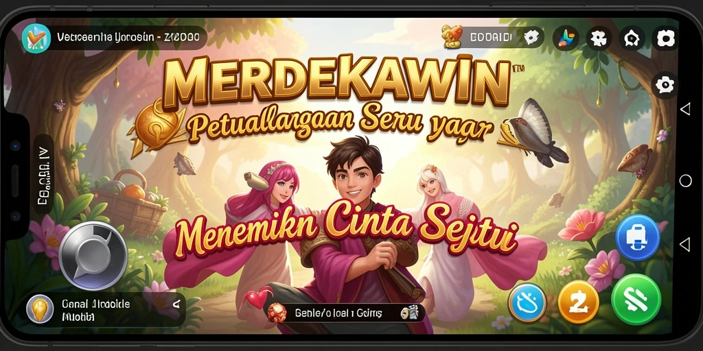 Tampilan gameplay seru dalam petualangan MERDEKAWIN.