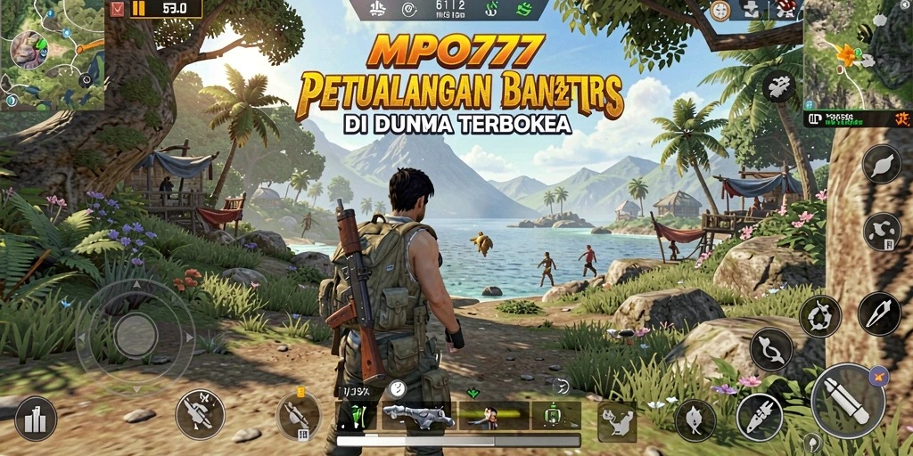 Tangkapan layar menampilkan gameplay seru MPO777 di dunia terbuka.