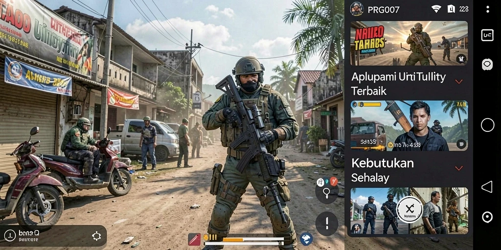 Tampilan screenshot aplikasi PRG007 yang menunjukkan fitur pengingat dan pencatatan.