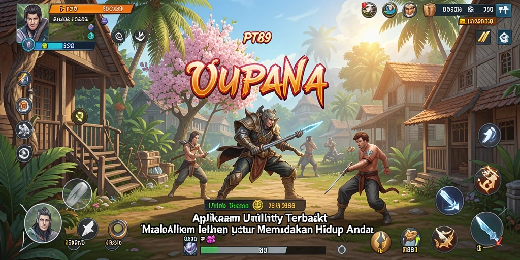 Tampilan antarmuka PT89 yang sederhana dan intuitif.