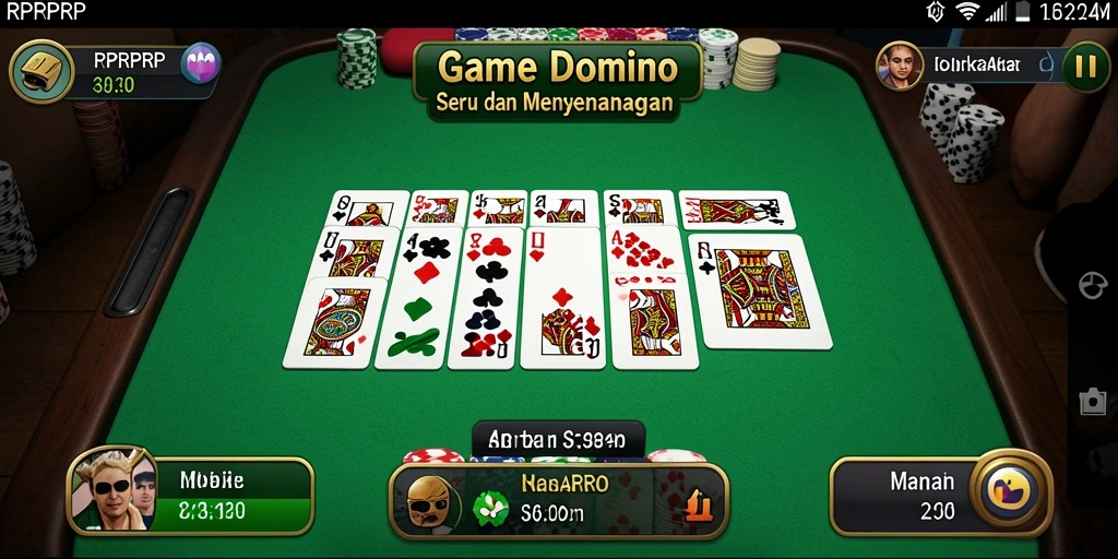 Tampilan gameplay RPRPRP yang seru dengan tampilan grafis menarik.