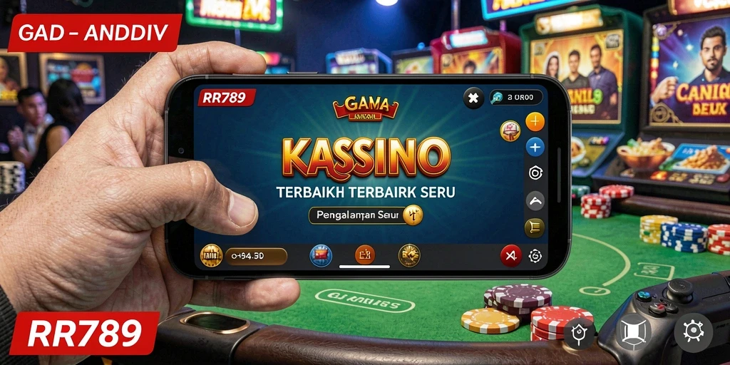 Tampilan menarik gameplay RR789 dengan berbagai permainan Kasino.