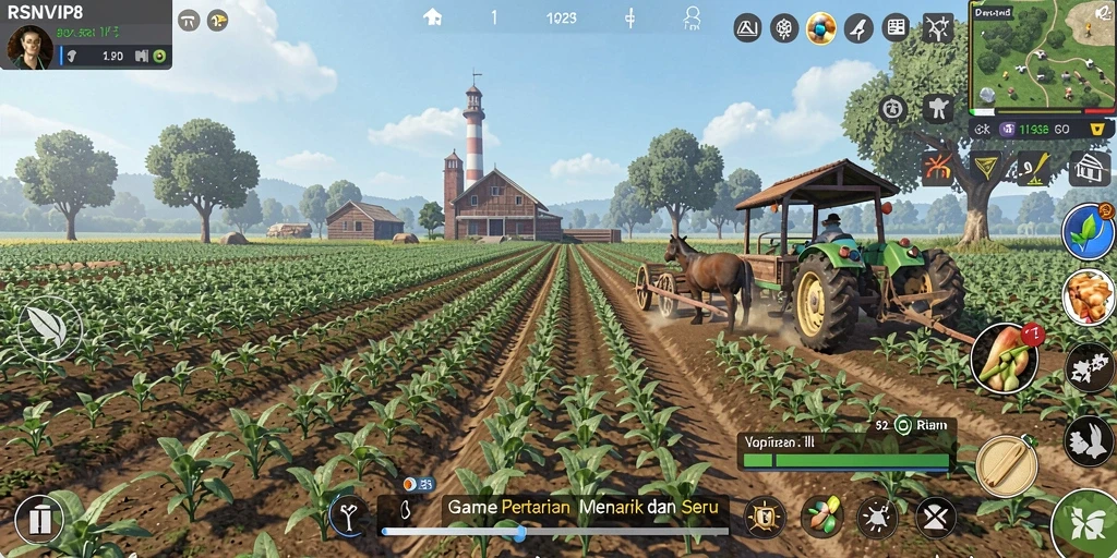 Tampilan screenshot gameplay RSNVIP8 yang menarik.