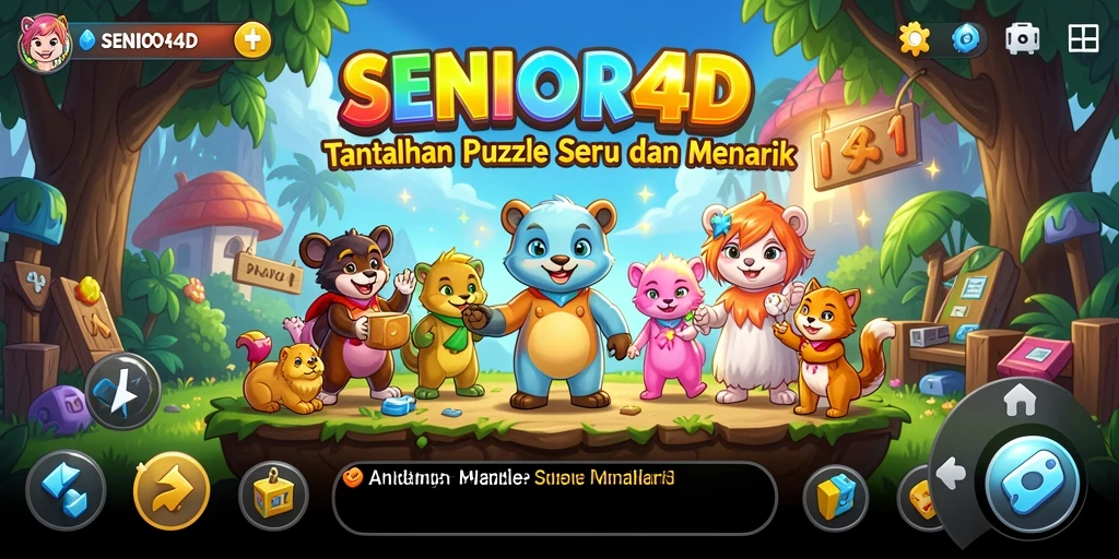 Gameplay <strong>SENIOR4D</strong> yang menantang dan menyenangkan.